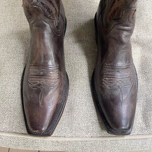 Lucchese Dark Brown Western Boots